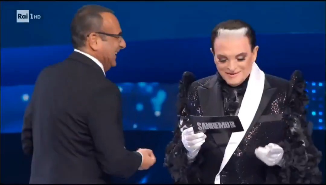 - Maestro, di dov'è? - Vicino Padova - Ah, austriaco #Sanremo2025