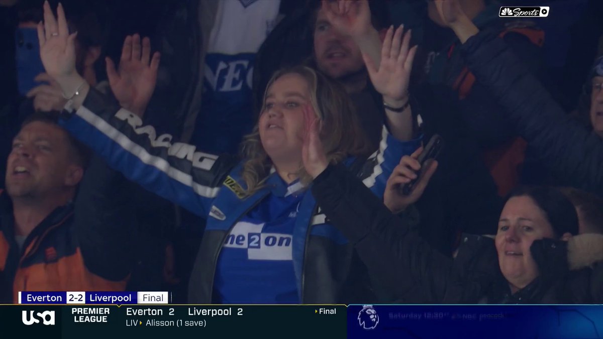 "That is something people will talk about for many, many years." Rebecca Lowe, Tim Howard and Robbie Earle give their instant reactions to an incredible finish in the Merseyside Derby.