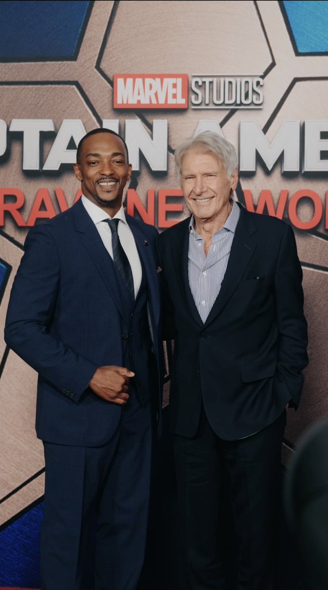 The cast and filmmakers of Marvel Studios' #CaptainAmericaBraveNewWorld took to the red carpet last night at the World Premiere 🤩 Experience the film in theaters this Friday. Get tickets: