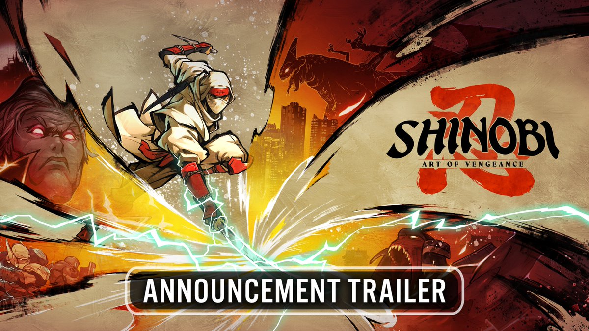 Shinobi: Art of Vengeance revives Sega's classic series for PS5 and PS4 on Aug 29. The team behind Streets of Rage 4 shares first details: