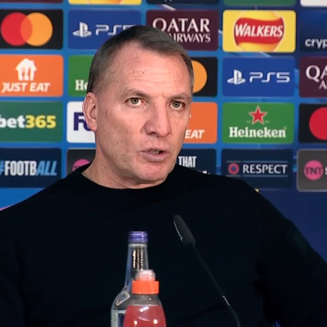 "We hung in there, we're still in the tie" 💬 Celtic boss Brendan Rodgers has belief that his side can progress despite a 2-1 defeat to Bayern Munich in the first leg 🟢