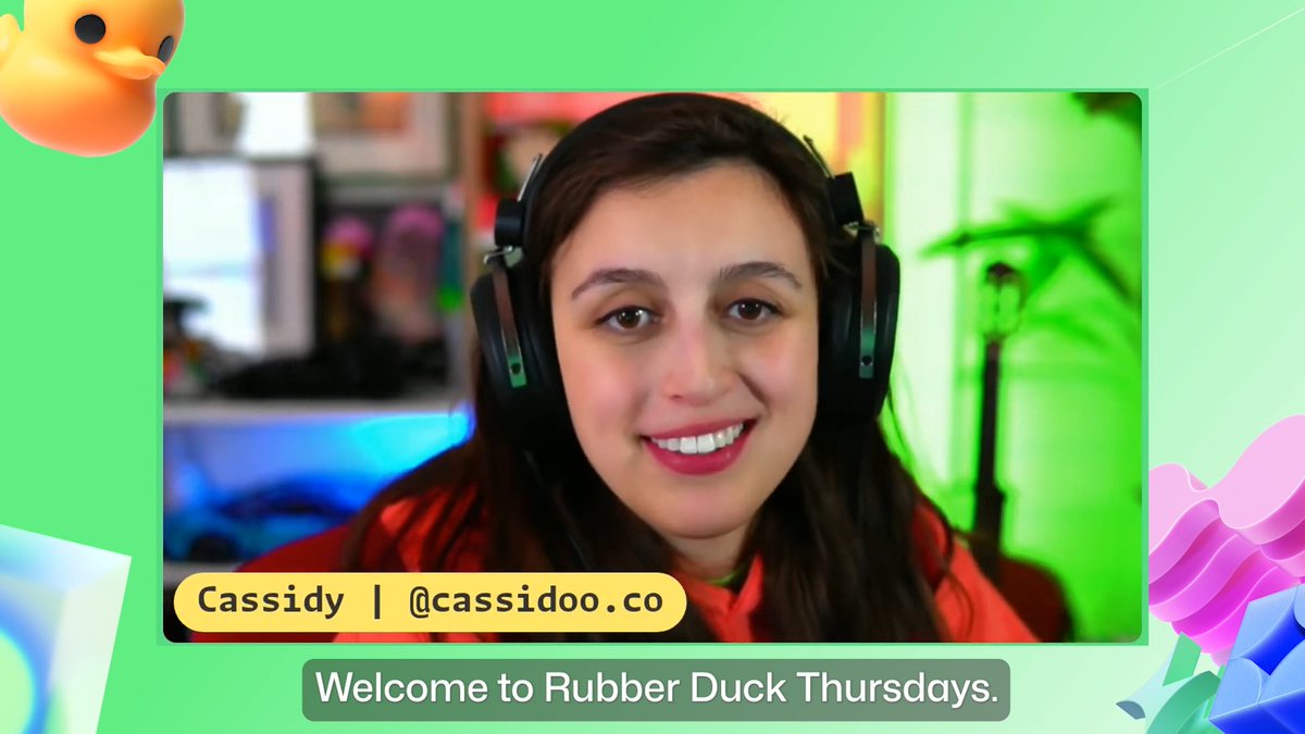 Roses are red, violets are blue, Rubber Duck Thursdays are for devs like you. We'll build our extension for the GitHub CLI, And hope to see green, passing checks in CI. Join us LIVE at 10:30 a.m. GMT and 2:00 p.m. ET at