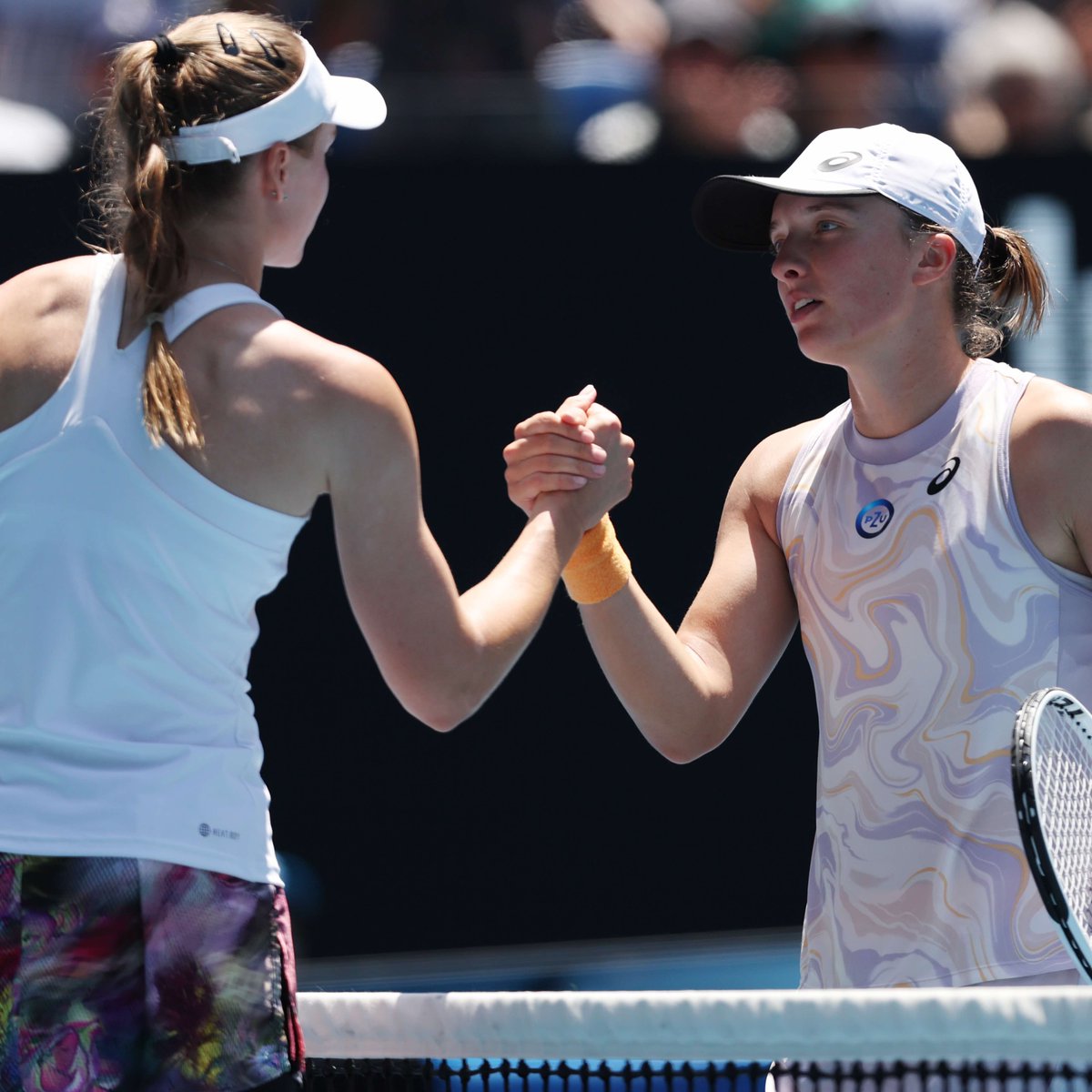 Tennis queens CLASH. Are you Team Rybakina or Team Swiatek? 👑 #rematch