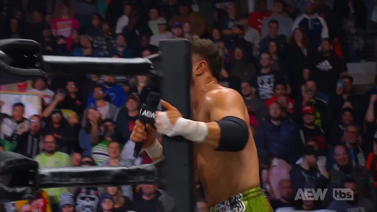 “LET THEM FIGHT! LET THEM FIGHT!” Watch #AEWDynamite on TBS Network & @SportsOnMax Maxwell Jacob Friedman™️ | #HangmanAdamPage