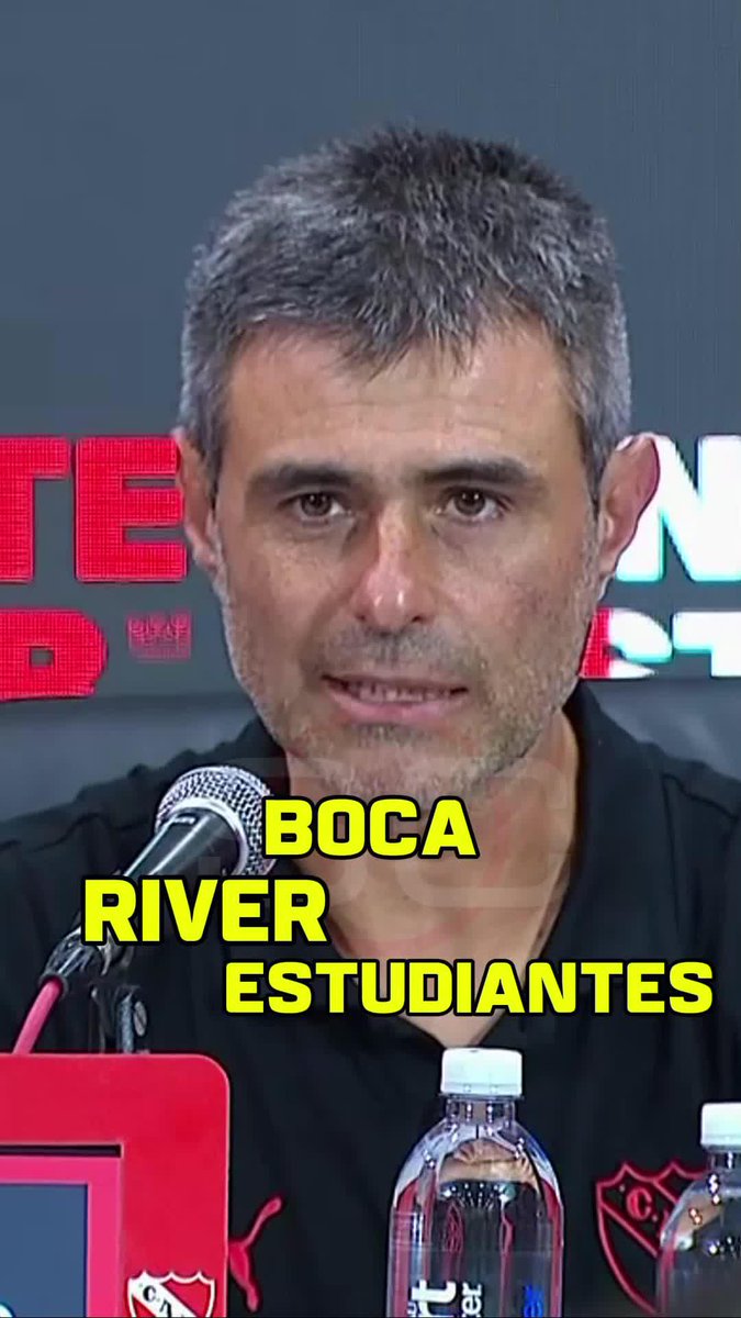 ¡ATENCIÓN! Para Vaccari, el fútbol argentino tiene 3 candidatos al título: 🥇 River 🥇 Boca 🥇 Estudiantes 😱 ¿Por qué? Así lo explicó en conferencia tras una nueva victoria de Independiente
