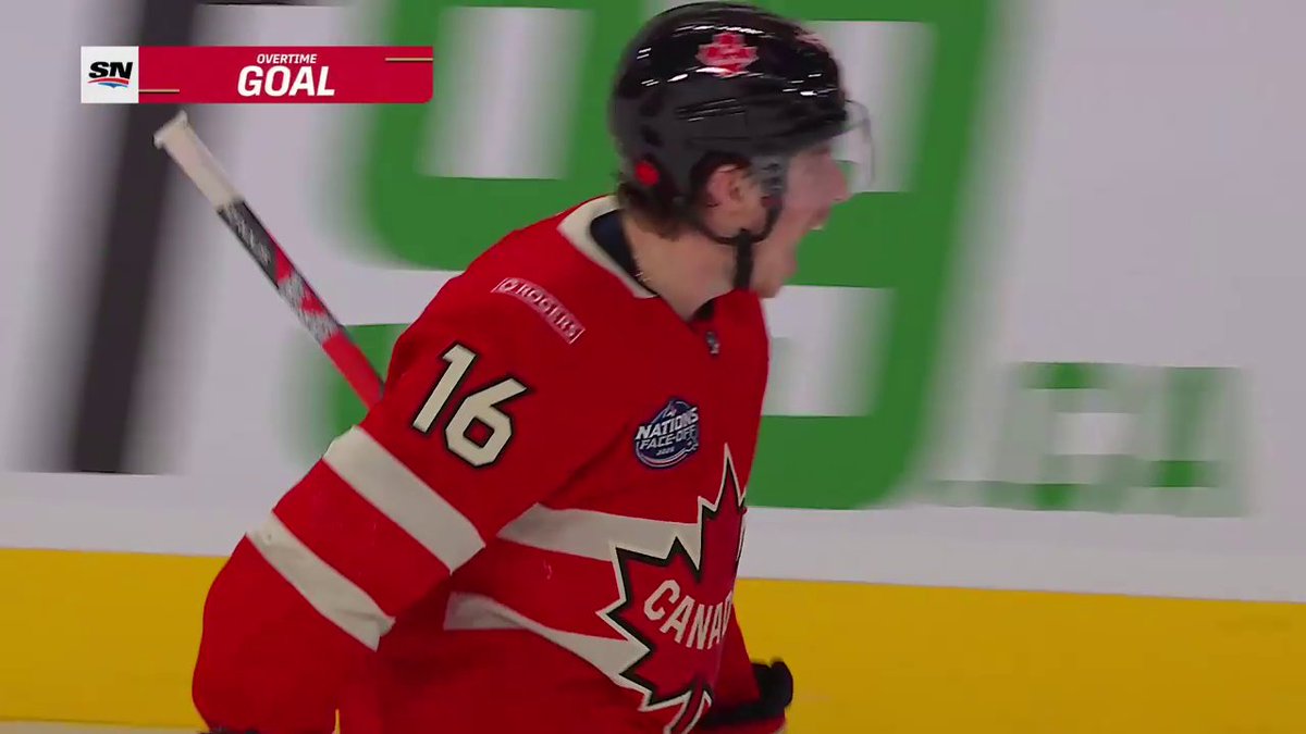 MITCH MARNER!!! 🚨 He wins it for Canada in just an amazing overtime! 🍁 #4Nations