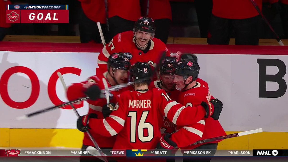 MITCH MARNER WITH THE GAME-WINNING GOAL IN OVERTIME FOR CANADA 😱 WHAT AN ENDING IN MONTREAL 🔥