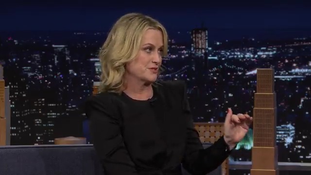 “I want to hang out with my buddies and have a good time and a good laugh.” -Amy Poehler on her new podcast Good Hang! #FallonTonight