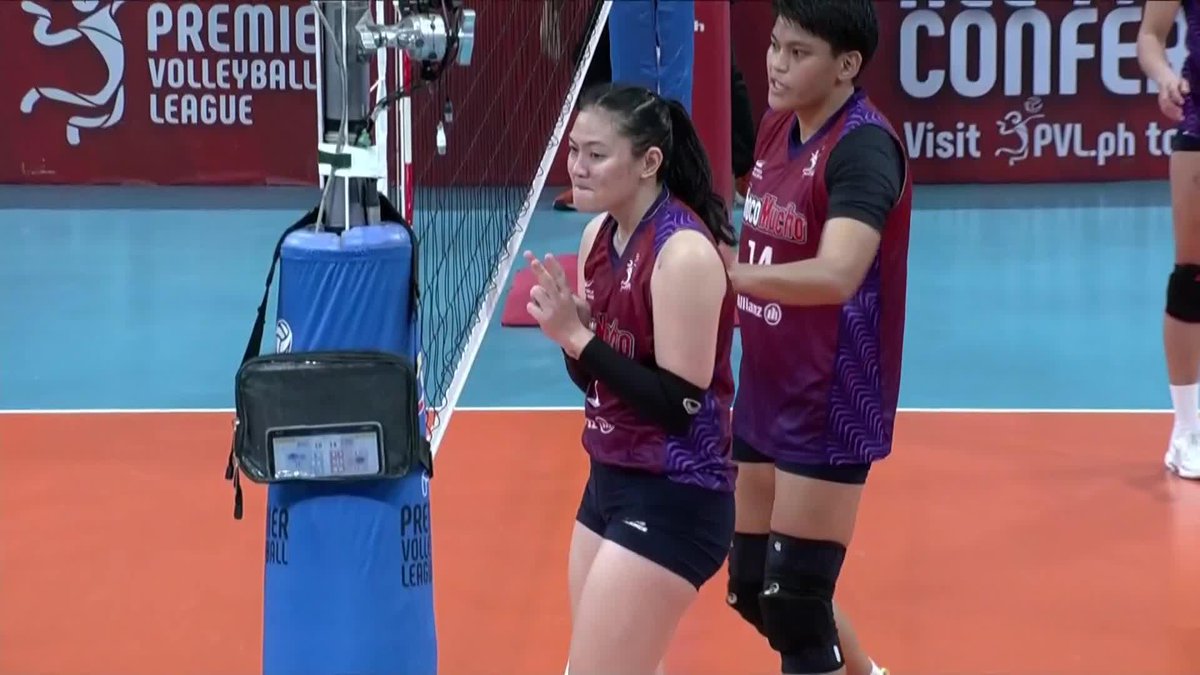 ENDING IT WITH A LITERAL BANG 😳 Choco Mucho's Isa Molde delivers the knockout blow with a powerful headshot on Nxled Chameleons’ Jaja Maraguinot, sealing this five-set thriller in the 2024-25 PVL All-Filipino Conference showdown! #OneSports #PVL2025 #TheHeartOfVolleyball