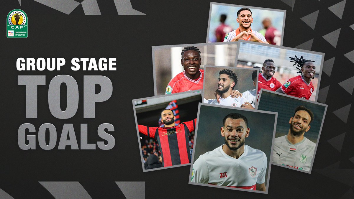 Choosing the best 10 goals was challenging. 😎 Experience the top goals of the 2024/25 #TotalEnergiesCAFCC group stage and share with us your favorite. 🤩