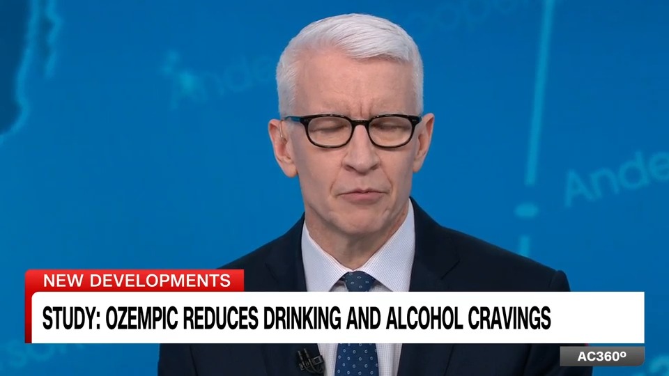 New research on Ozempic suggests the drug that takes off pounds might one day help millions of Americans battling alcohol abuse. Dr. Sanjay Gupta joins Anderson with the findings.