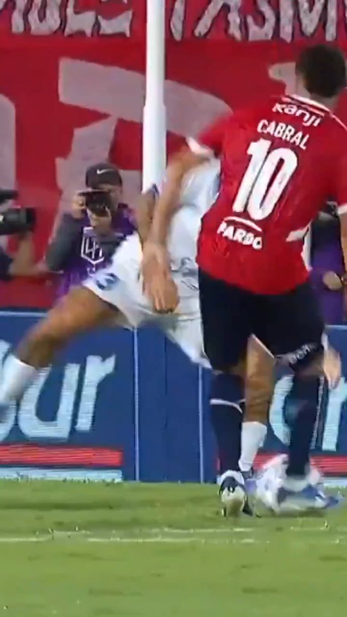 El gol de Cabral con el relato original 😂 #TodoRojo 🔴