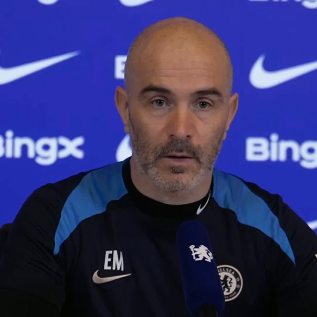 Enzo Maresca gives an injury update ahead of Chelsea's game against Brighton... The Chelsea boss confirms Nicolas Jackson will be out for 6-8 weeks ๐ฅ