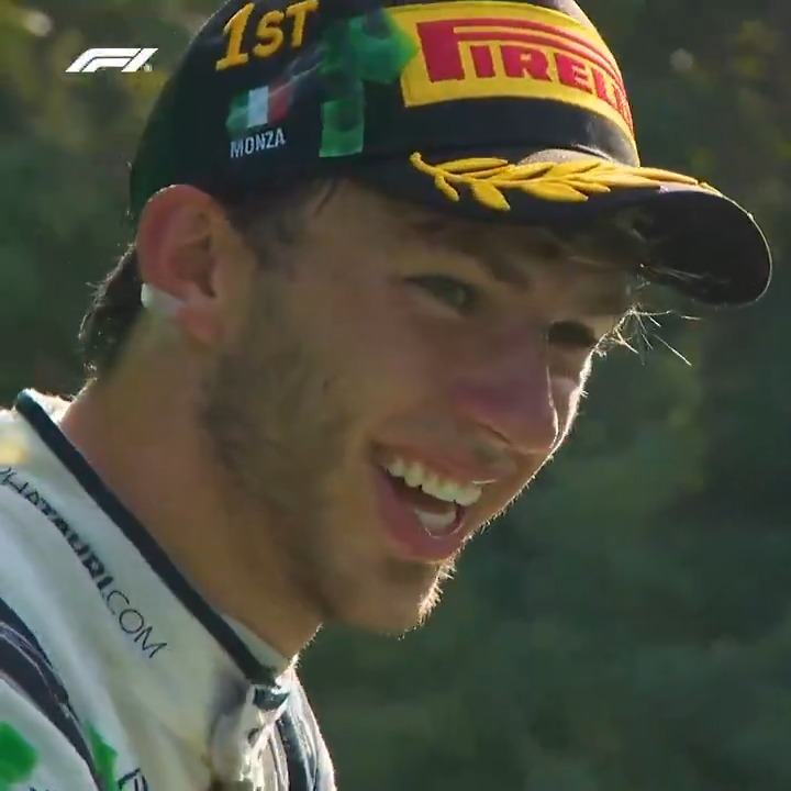 Pierre Gasly. AlphaTauri. Monza 2020. Absolute cinema. #F1 PIERRE GASLY 🇫🇷