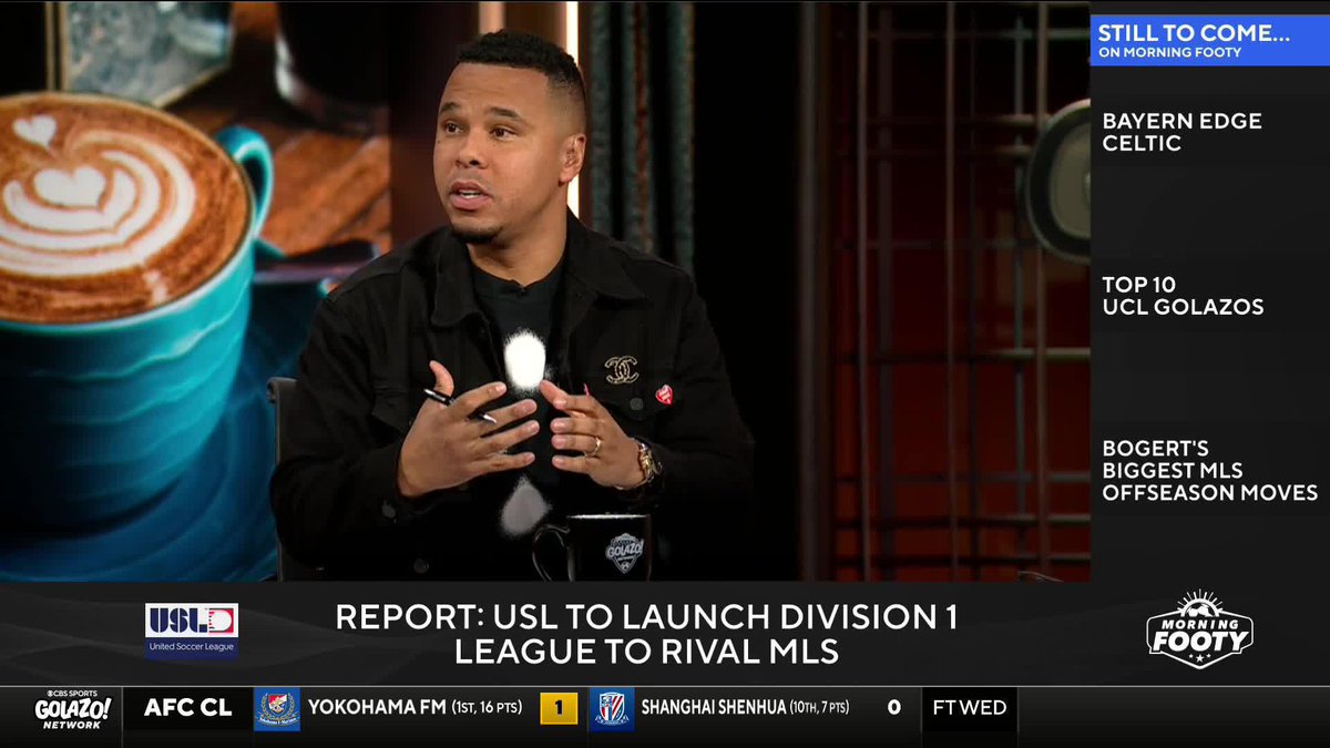 A new rival for MLS? 🤔 Tom Bogert, Nico Cantor, Charlie Davies and Tony Meola discuss what a reported new Division 1 league from USL would mean for the domestic game ⚽️