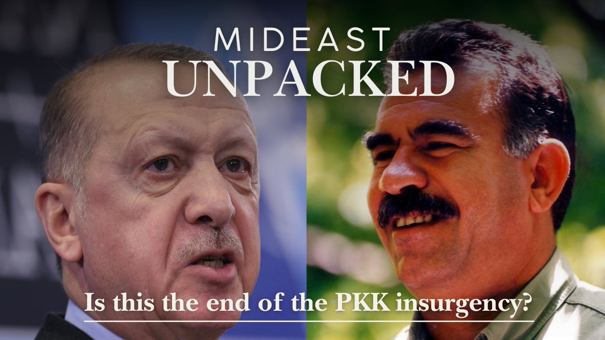 A historic shift may be on the horizon, as Turkey and Kurdish militant leader Abdullah Ocalan engage in unexpected peace talks. After 40 years of insurgency and 40,000 lives lost, Ocalan is expected to call for PKK fighters to lay down their arms. MEI's Gönül Tol explains.