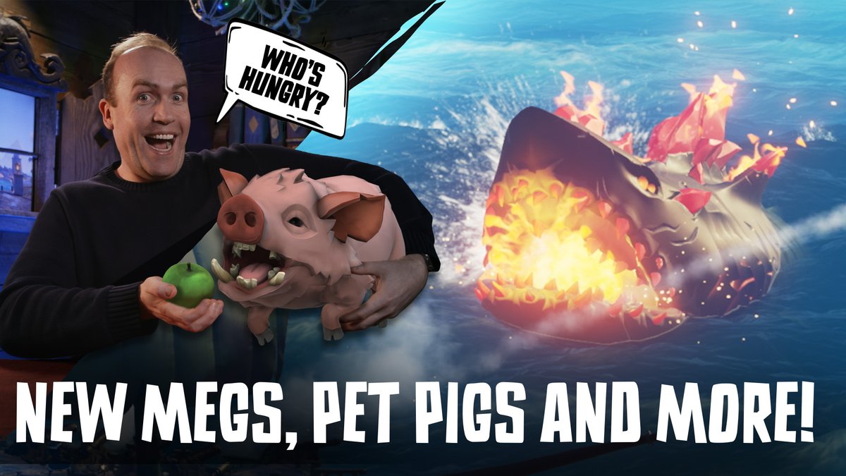 Fancy a peek at some of the adventures that await in Season 15? Well point your spyglass just down a smidge and you'll spot a fresh wave of Sea of Thieves News offering just that, you eager little swabbie. New Event details and some porky pets also feature:
