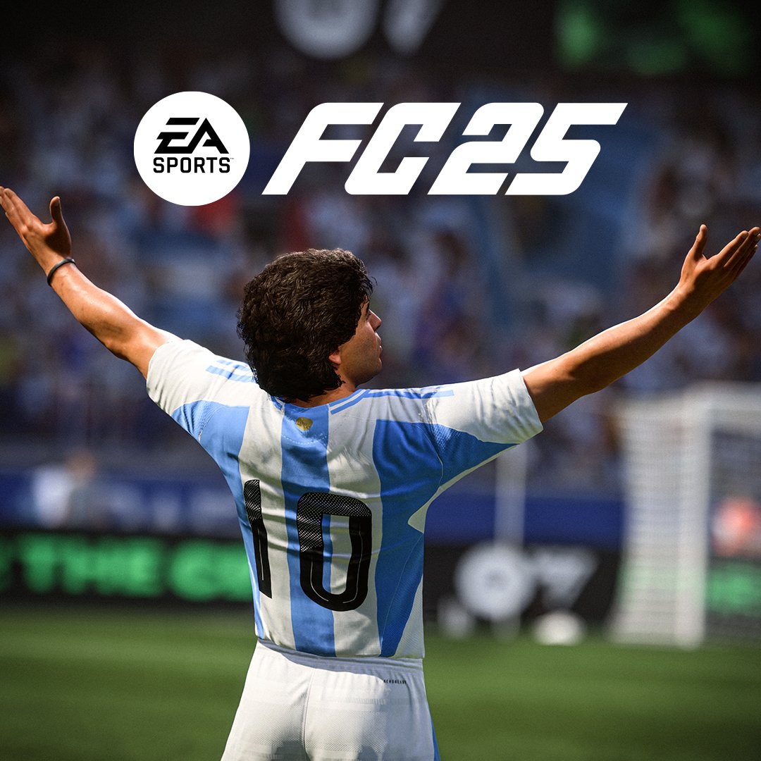 Maradona is back. The Soul of Argentina and the Pride of Napoli returns as a Grassroots Greats ICON in #FC25 this Friday.