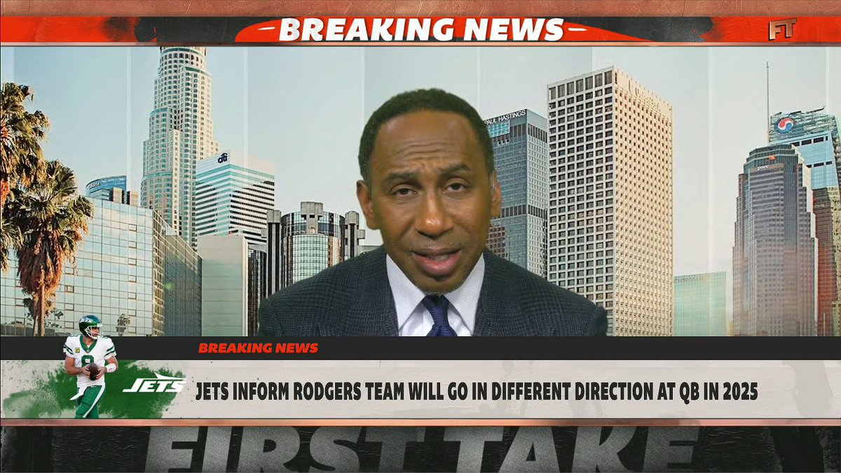 "I think it's the right move." 👀 Stephen A Smith reacts to the Jets' decision to part ways with Aaron Rodgers.