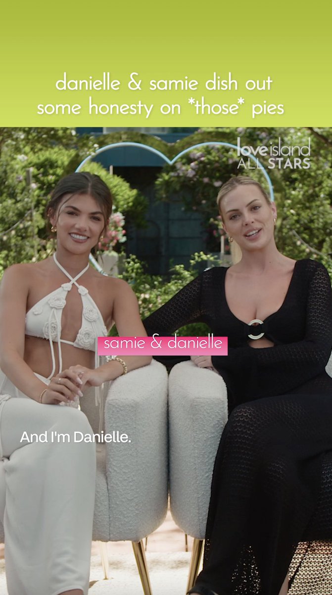 Literally obsessed with Danielle and Samie's reactions to these clips 🤣 #LoveIsland #AllStars