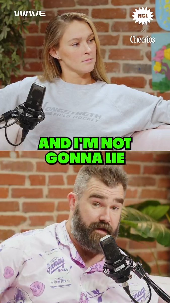 .Jason Kelce is not gonna lie: these conversation hearts are t̶e̶r̶r̶i̶b̶l̶e̶ not bad! The Valentine’s Day episode drops on Friday at 9AM ET on YouTube and 3AM on audio platforms!