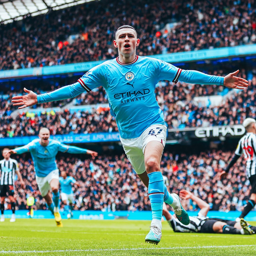 .Phil Foden magic against the Magpies 😮💨