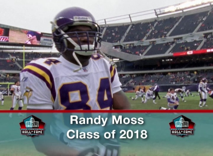 The Hall of Fame sends happy birthday wishes to Minnesota Vikings Legend Randy Moss! The Class of 2018 member turns 48 today. 🎂🥳 #HBD
