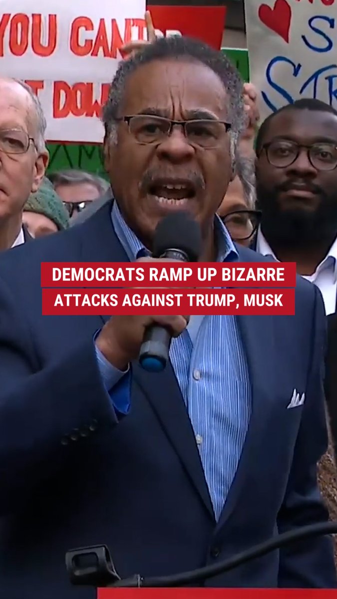 'YOU MUSTY MOO, MOO, MOO!': Democrat lawmakers mocked online for unleashing bizarre rant at DOGE boss Elon Musk and President Trump, screaming vulgar, strange remarks during Capitol Hill protests. One congresswoman even declared, "We have to f--- Trump!"
