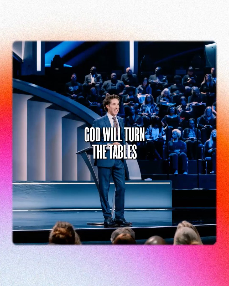 The Scripture says, “When the enemy comes in like a flood, God will raise up a barrier.” You’re not fighting by yourself. God won’t let you get in a problem that He can’t bring you out of. Don't miss this powerful message, "Just the Opposite" from Joel!