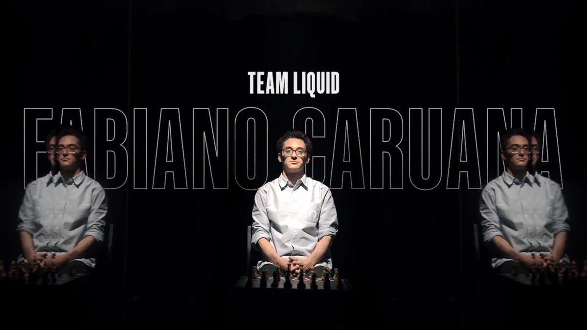 Grandmaster, four-time US Open Champion, perennial Candidate, and third highest rated player of all time. Our expansion into chess is in great hands. Welcome to Team Liquid, Fabiano Caruana ♘