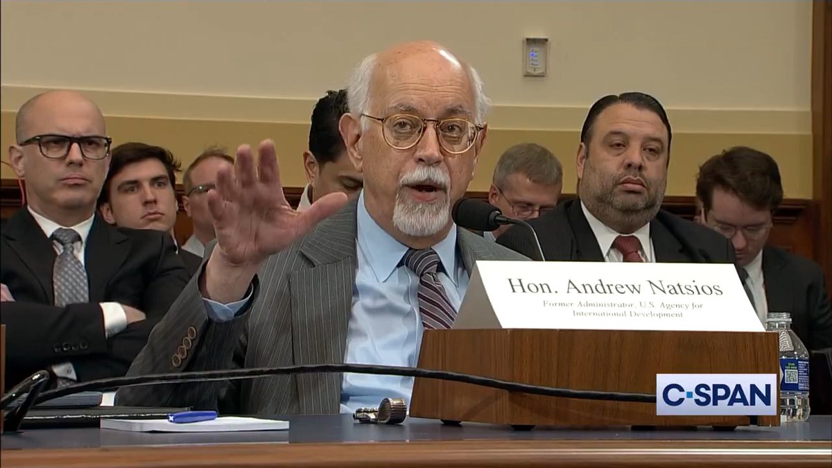 Former USAID administrator in the George W. Bush administration Andrew Natsios says "the notion that AID is irresponsible in terms of its oversight is utter nonsense."