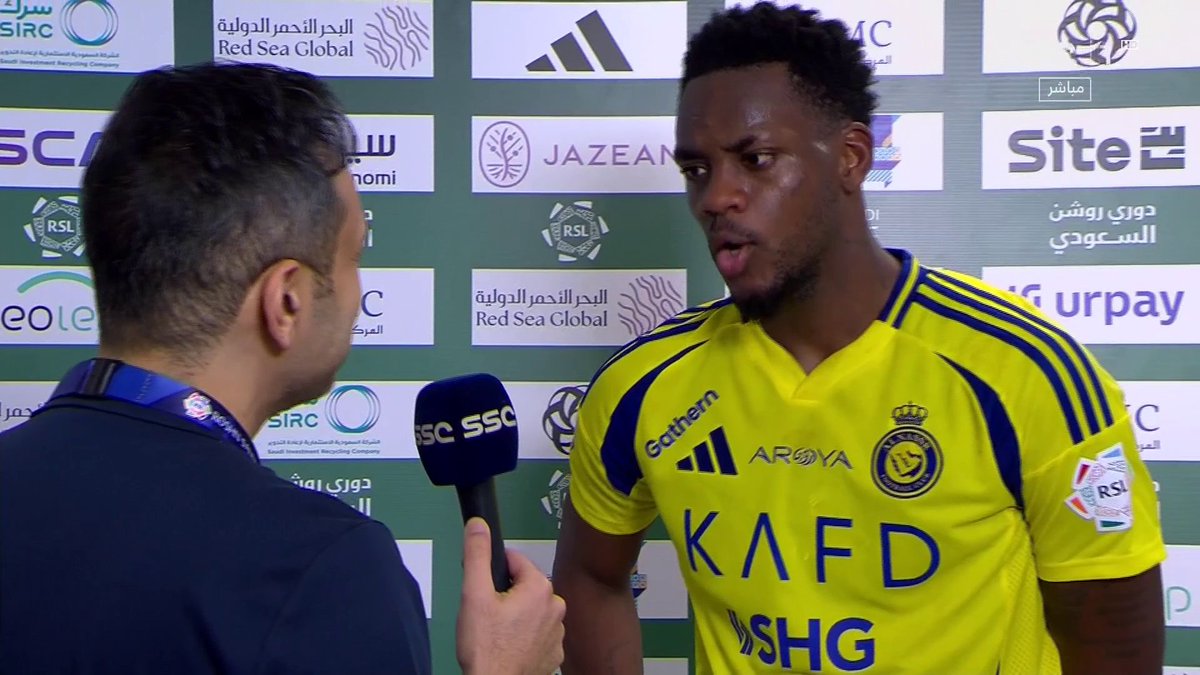 🎤جون دوران - لاعب النصر: أنا هنا من أجل النصر.. ورونالدو الأفضل في تاريخ كرة القدم #دوري_روشن_السعودي #الأهلي_النصر | #SSC