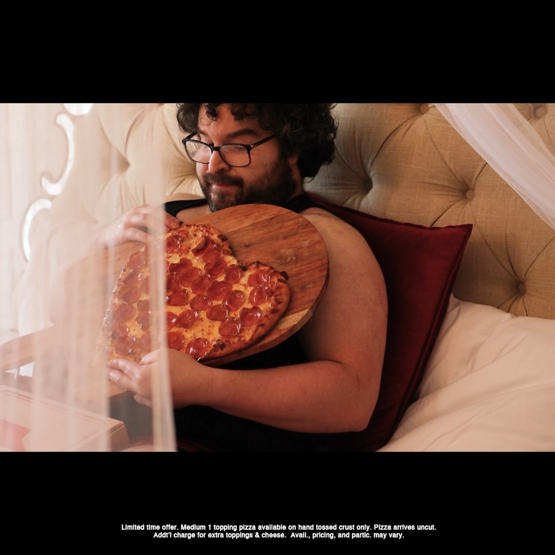 This Valentine’s Day, give your loved one a Heart-Shaped Pizza. Even if that loved one is you.