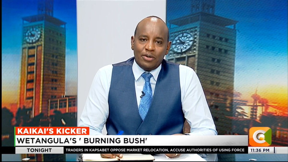 Kaikai’s Kicker: Wetangula’s ‘Burning Bush’ #CitizenNewsGang Linus Kaikai