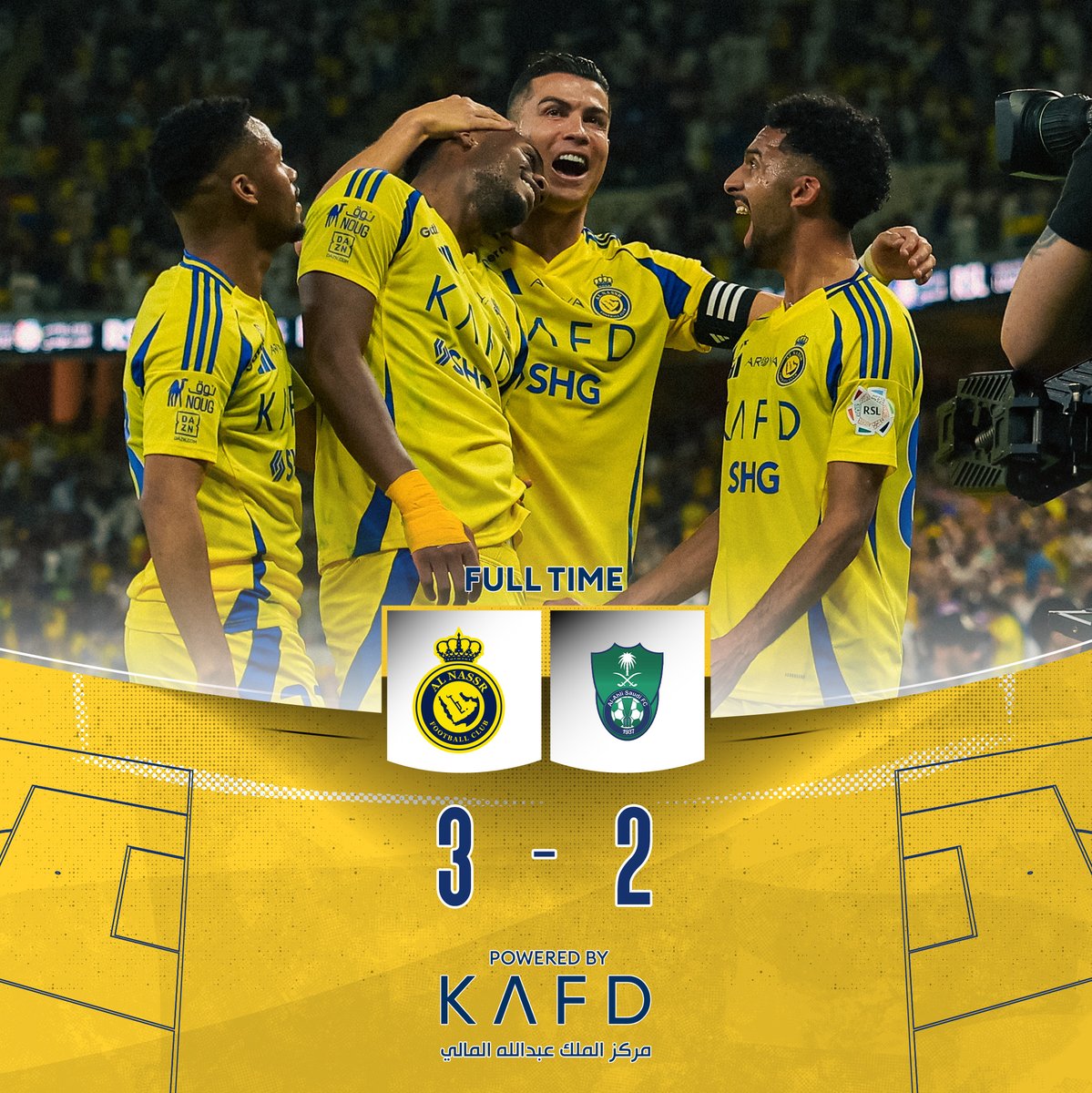 📹- ملخص مطول : لمباراة: ⁧ #النصر_الاهلي - ألف ألف مبروك ياجمهور الشمس الفوز موجوده الاهداف كامل واللقطات كامله - مشاهده ممتعه لكم 🎥- الملخص من إعدادنا تابعو حسابتنا ليصلكم كل ماهو جديد عن النصر ولاعبيه👇: استوديو النصرV سكاي كورة ⚽️ ⁩ ⁩ #AlNassrAlAhli⁩