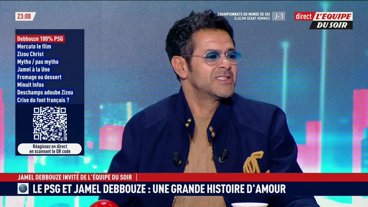 "Anne ! Vends le stade !" Notre président du L'Équipe du soir Jamel Debbouze ne veut pas voir le PSG quitter le Parc des Princes et quitte le plateau furieux (promis, il revient pour parler de son film)