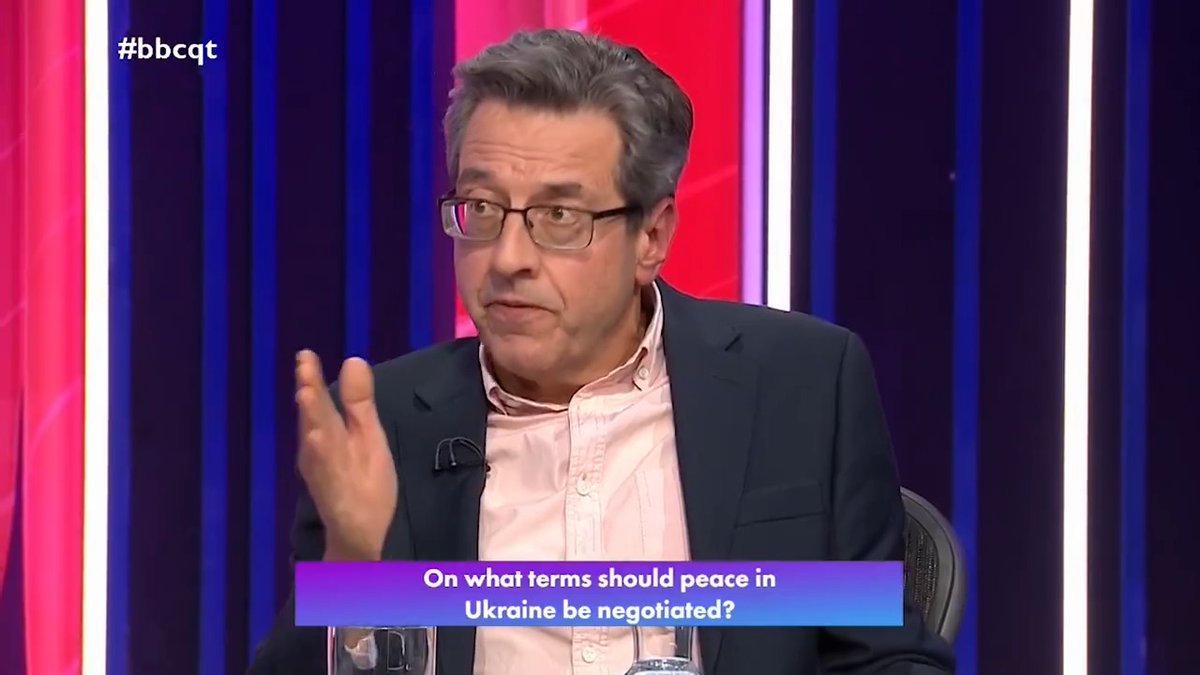 “Anyone who cares for a democratic world order… should side with Ukraine” George Monbiot says we should support Ukraine in defending itself, and says Trump’s call to Putin is “direct appeasement” #bbcqt
