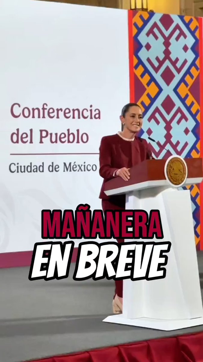 La #MañaneraEnBreve de la presidenta Claudia Sheinbaum Pardo: 🚊 En 2025 inician trenes de pasajeros prioritarios. 🌎 Golfo de México.