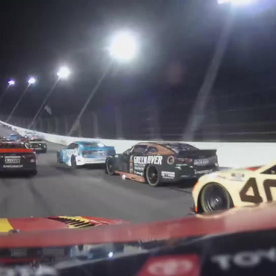 Trouble in Turn 2! Chandler Smith and Helio Castroneves are involved!