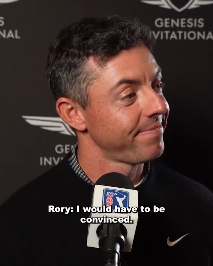 Rory McIlroy isn't sold on LIV players as Ryder Cup captains yet. 👀
