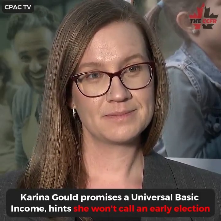 WATCH: Karina Gould says govt should have “seized the moment” to create a UBI during the pandemic, promising to start 🇨🇦 down that path in her first year. She also criticized @FordNation, hinting she would avoid an early election if she won the liberal leadership race. #cdnpoli