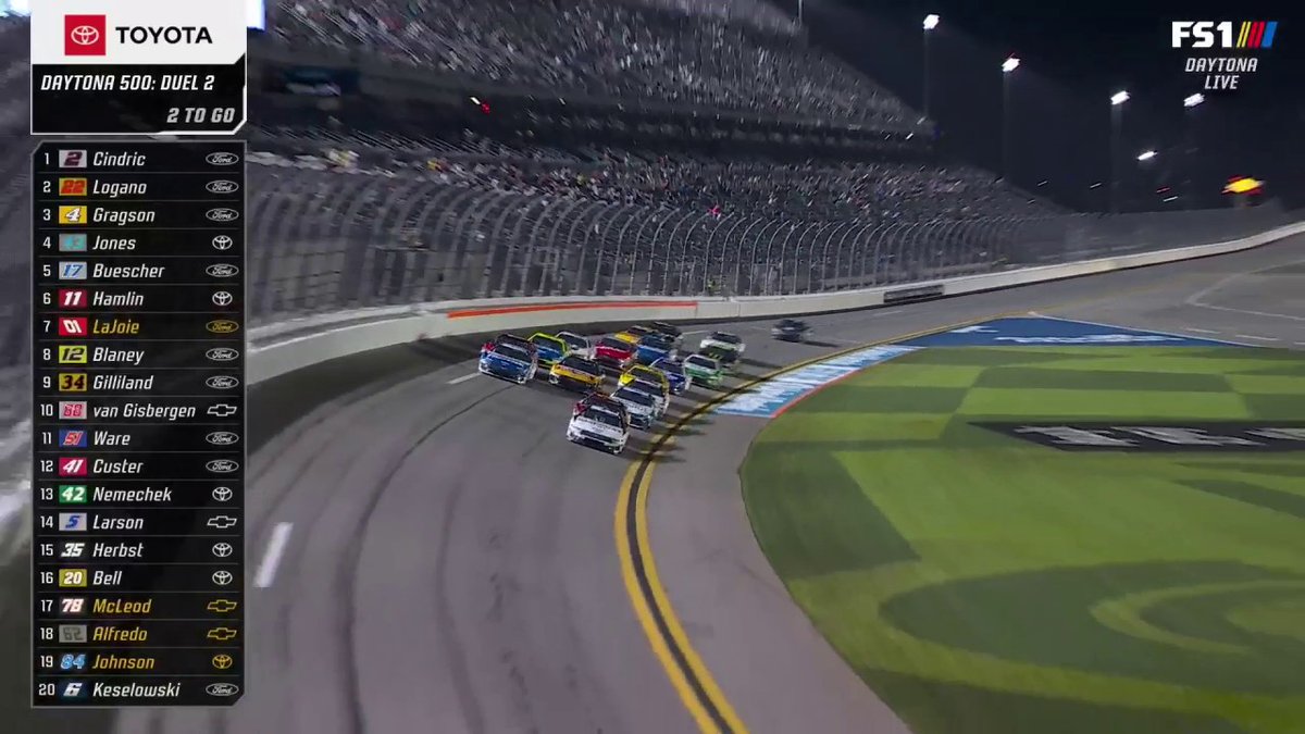 Erik Jones wins Duel No. 2 at Daytona!