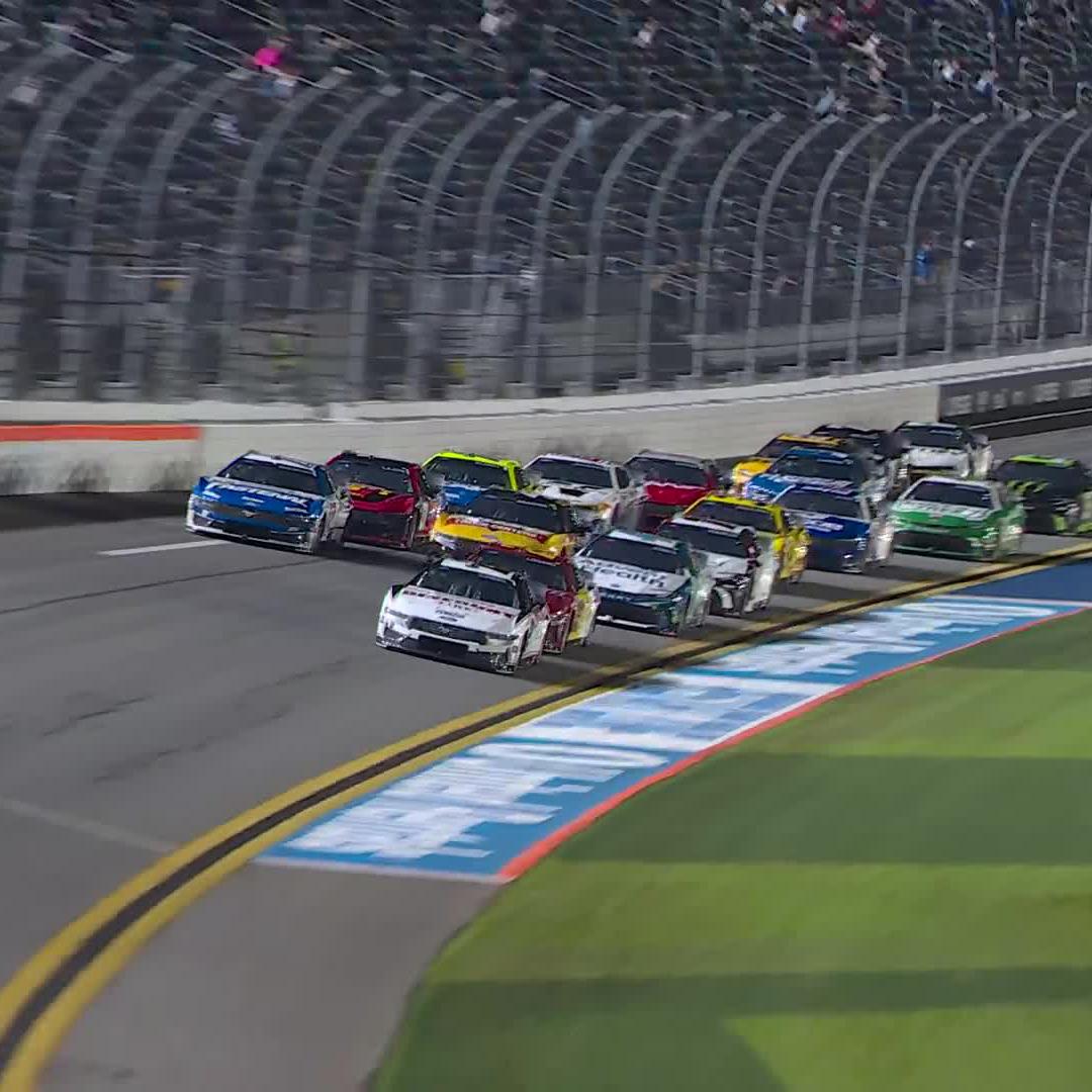 What a finish at Daytona International Speedway! Austin Cindric was the leader at the time of caution, and he wins Duel 2.