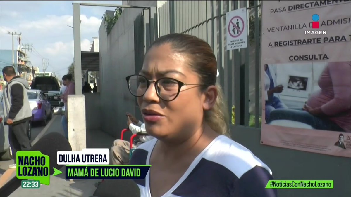 “No pido llevármelo, no pido nada, solo quiero entrar verlo, verificar que esté bien”, los padres de #Lucio se presentaron en el Hospital de Alta Especialidad de #Tultitlán para ver a su nieto, pero les negaron la visita: