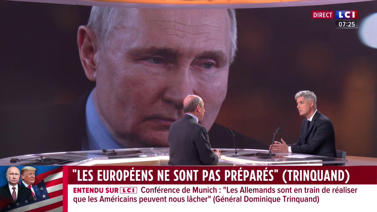 Guerre en Ukraine : "Mr Poutine ne va pas s'arrêter là, il a besoin de la guerre. On doit se préparer à ça." affirme le Général Dominique Dominique Trinquand