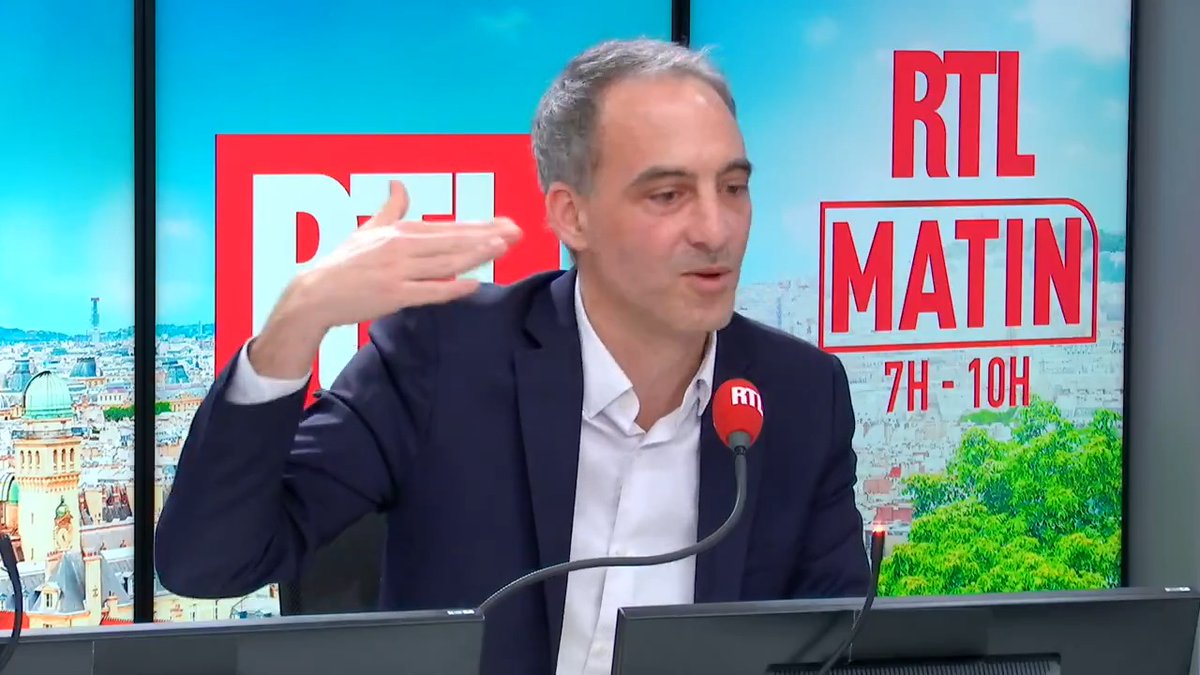 #Motiondecensure : "Ce n'est pas le moment de faire tomber les gouvernements aujourd'hui" Raphael Glucksmann dans #RTLMatin avec Thomas Sotto