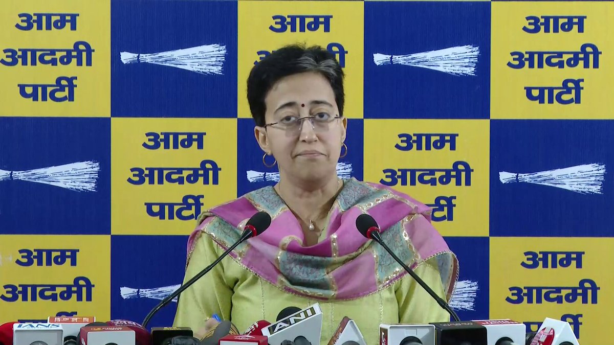 “BJP का इरादा काम करने का नहीं, लूट करने का है। BJP उस लूट का ठीकरा आम आदमी पार्टी पर फोड़ेगी।” -Atishi