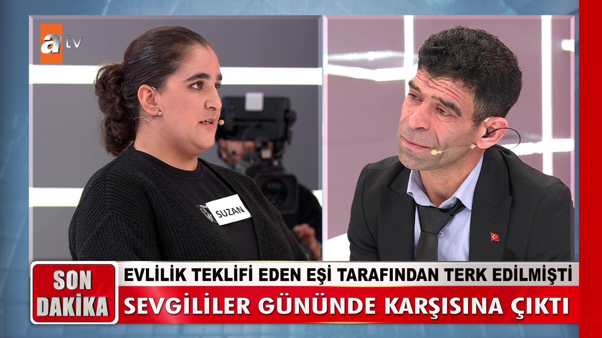 Evlilik teklifi eden eşi tarafından terk edilmişti. Sevgililer gününde karşısına çıktı. #MügeAnlıİleTatlıSert #MügeAnlı atv