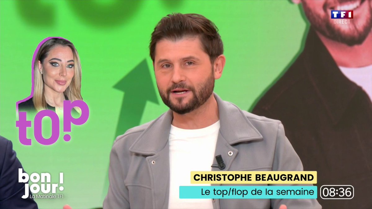 ⬆️ ⬇️ Pierre Garnier, Magali Berdah, Elise Lucet : les tops et flops de la semaine avec Christophe Beaugrand-Gerin dans #BonjourLaMatinaleTF1
