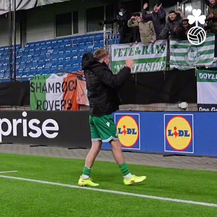 Another special night in Europe 💚 #RoversInEurope